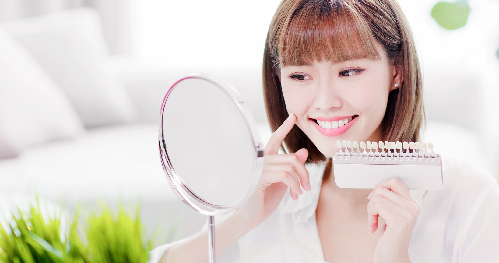Teeth Whiten Concept